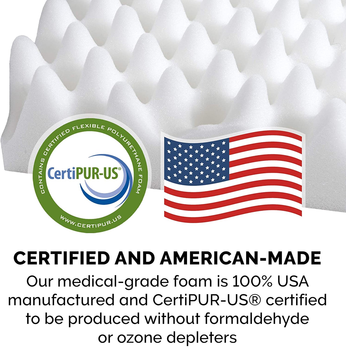 Soft, Orthopedic Foam Perfect Comfort Dog Bed with Washable & Removable Cover -Velvet Waves - Granite Gray, Dogs up to 55 Lbs - Large