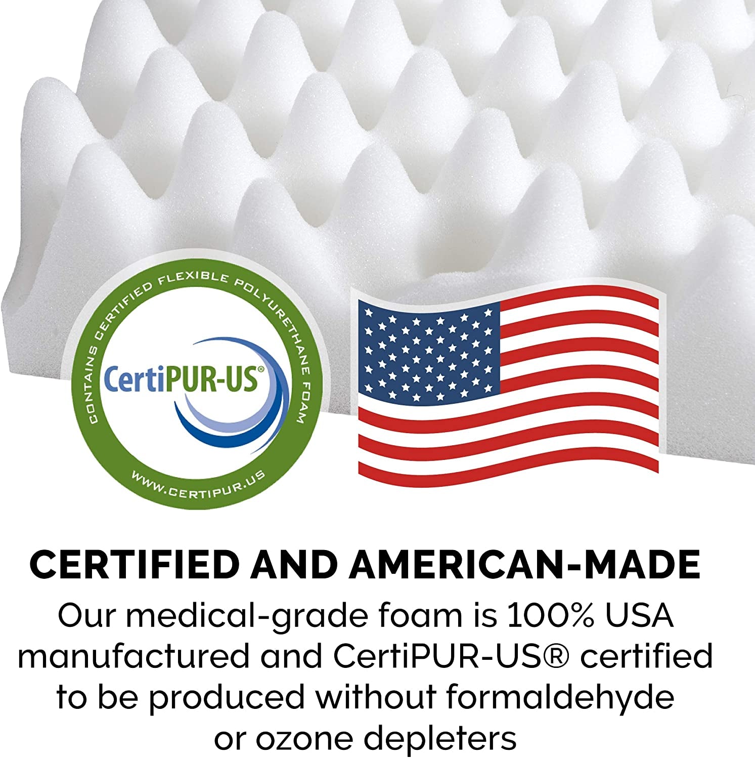 Soft, Orthopedic Foam Perfect Comfort Dog Bed with Washable & Removable Cover -Velvet Waves - Granite Gray, Dogs up to 55 Lbs - Large